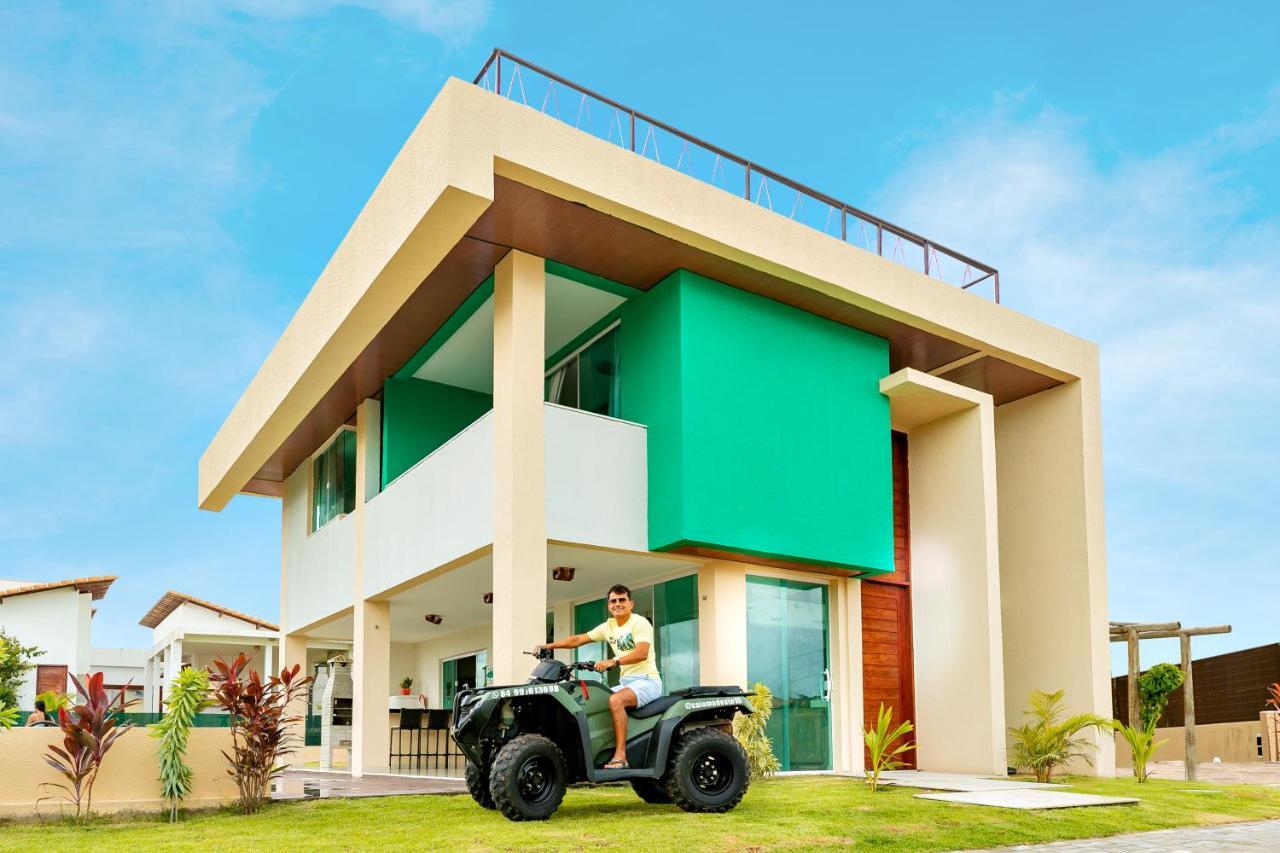 Espetacular Casa De Charme Em Sao Miguel Do Gostoso - Salou别墅 外观 照片